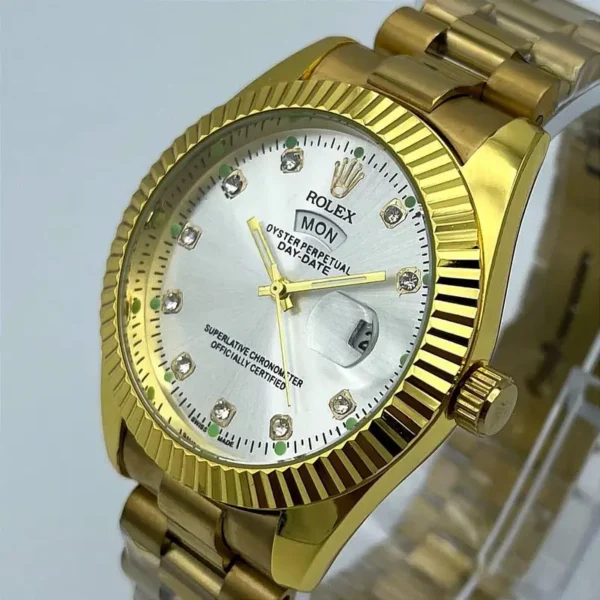 Rolex Datejust Gold Perpetual Watch