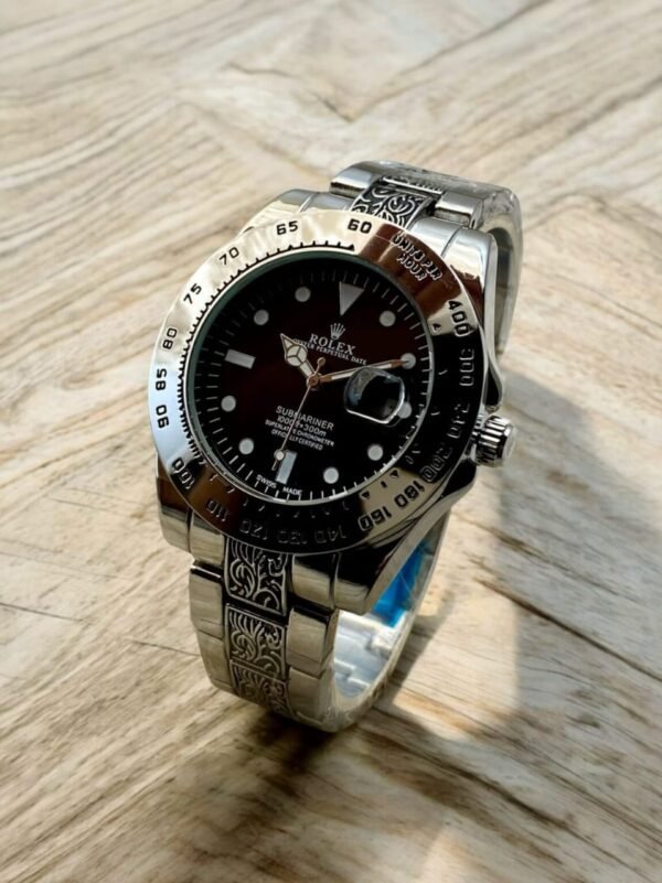 Rolex Submariner x Vintage Silver Black Premium watch